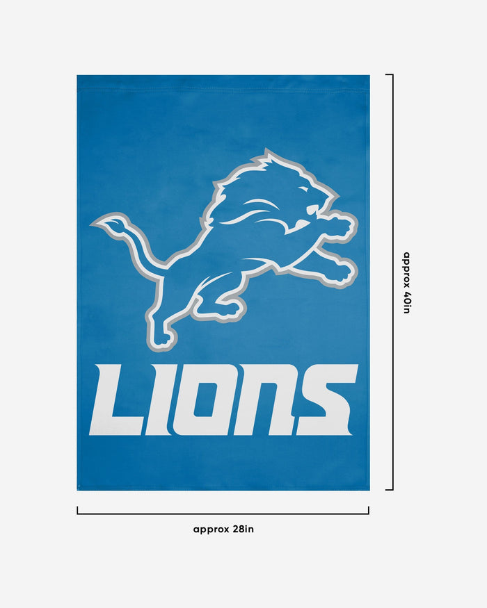 Detroit Lions Solid Vertical Flag FOCO - FOCO.com