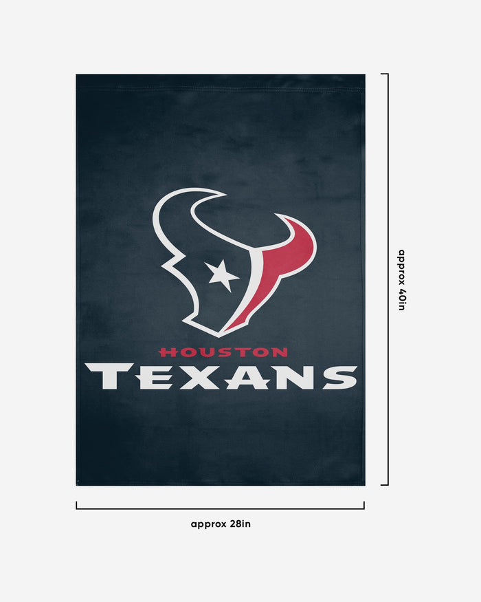 Houston Texans Solid Vertical Flag FOCO - FOCO.com