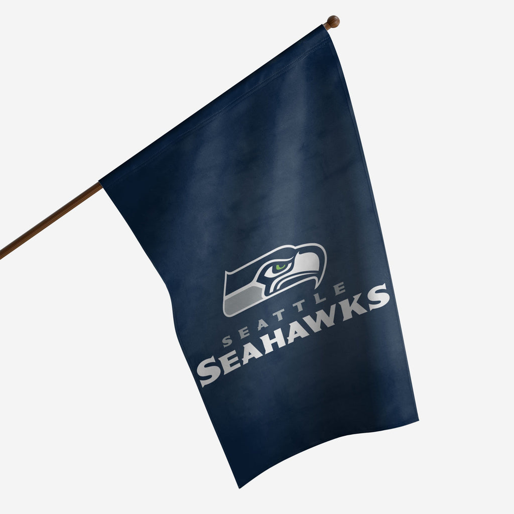 Seattle Seahawks Solid Vertical Flag FOCO - FOCO.com