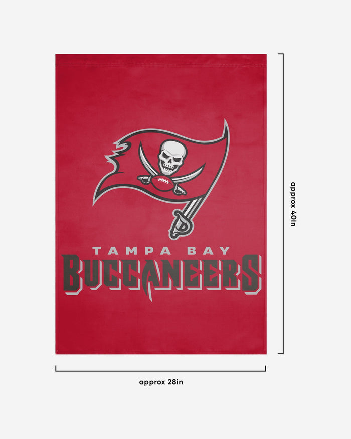 Tampa Bay Buccaneers Solid Vertical Flag FOCO - FOCO.com