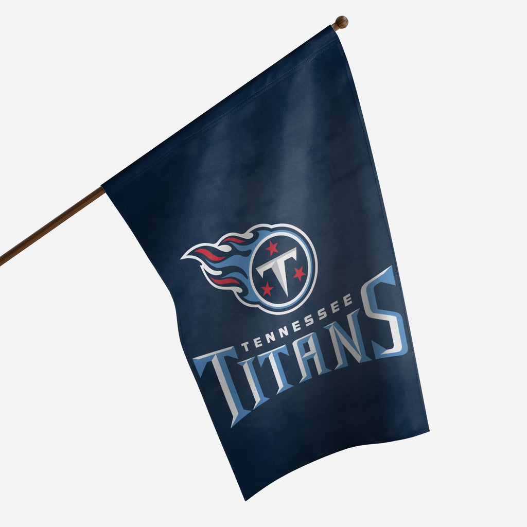 Tennessee Titans Solid Vertical Flag FOCO - FOCO.com