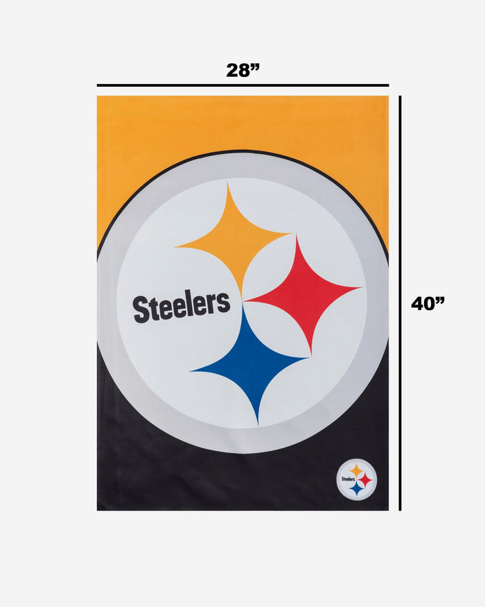 Pittsburgh Steelers Vertical Flag FOCO - FOCO.com