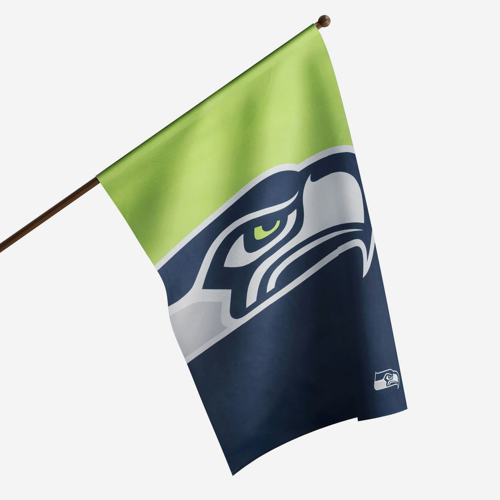 Seattle Seahawks Vertical Flag FOCO - FOCO.com