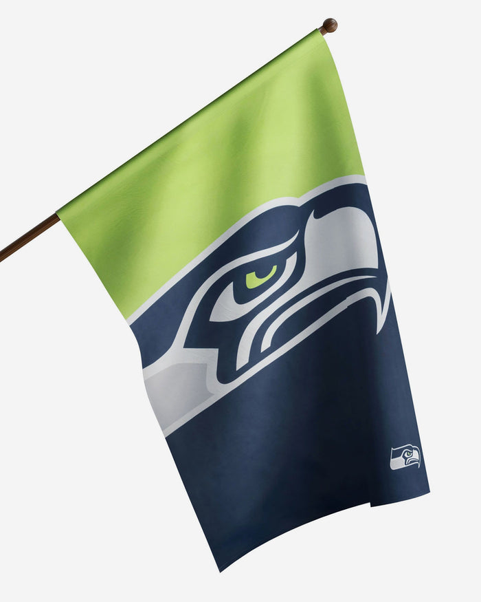 Seattle Seahawks Vertical Flag FOCO - FOCO.com