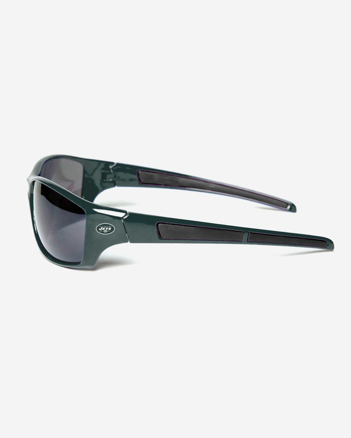 New York Jets Original Athletic Wrap Sunglasses FOCO - FOCO.com