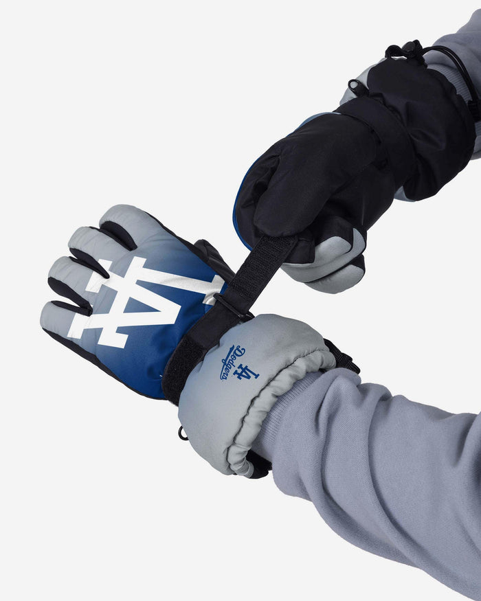 Los Angeles Dodgers Big Logo Insulated Gloves FOCO - FOCO.com