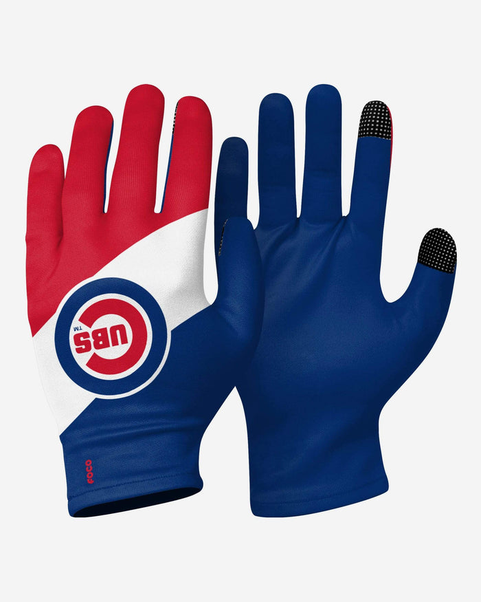 Chicago Cubs 2 Pack Reusable Stretch Gloves FOCO - FOCO.com