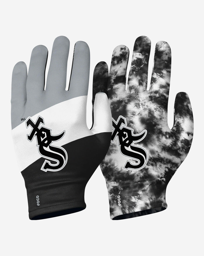 Chicago White Sox 2 Pack Reusable Stretch Gloves FOCO S/M - FOCO.com