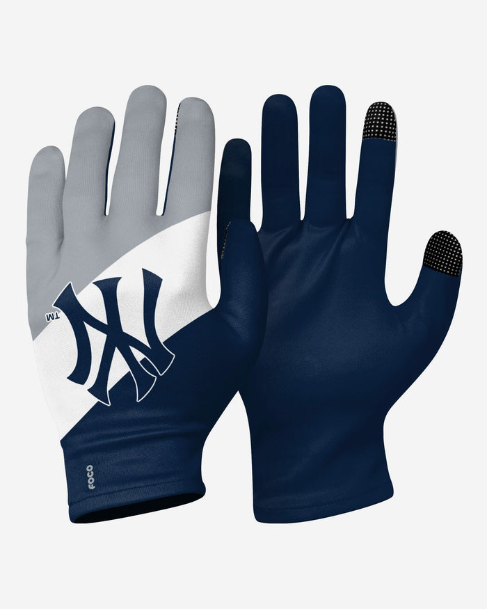 New York Yankees 2 Pack Reusable Stretch Gloves FOCO - FOCO.com