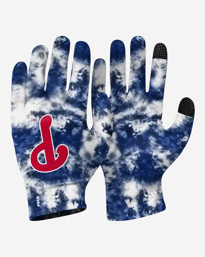 Philadelphia Phillies 2 Pack Reusable Stretch Gloves FOCO - FOCO.com