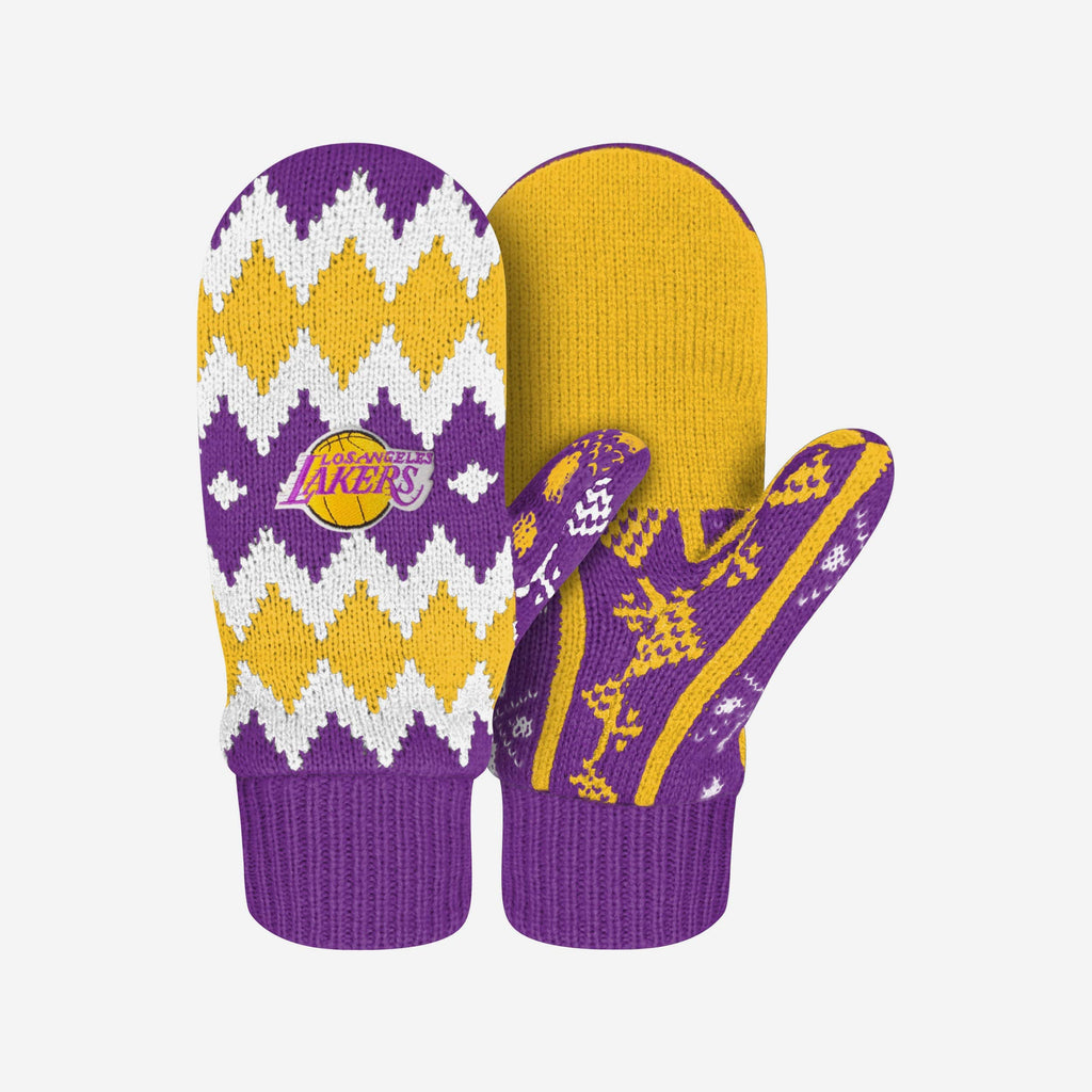 Los Angeles Lakers Mittens FOCO - FOCO.com