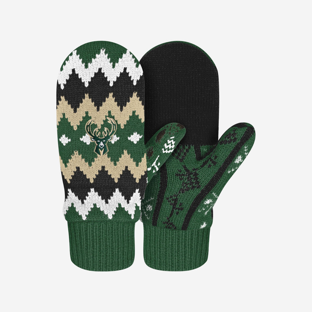 Milwaukee Bucks Mittens FOCO - FOCO.com