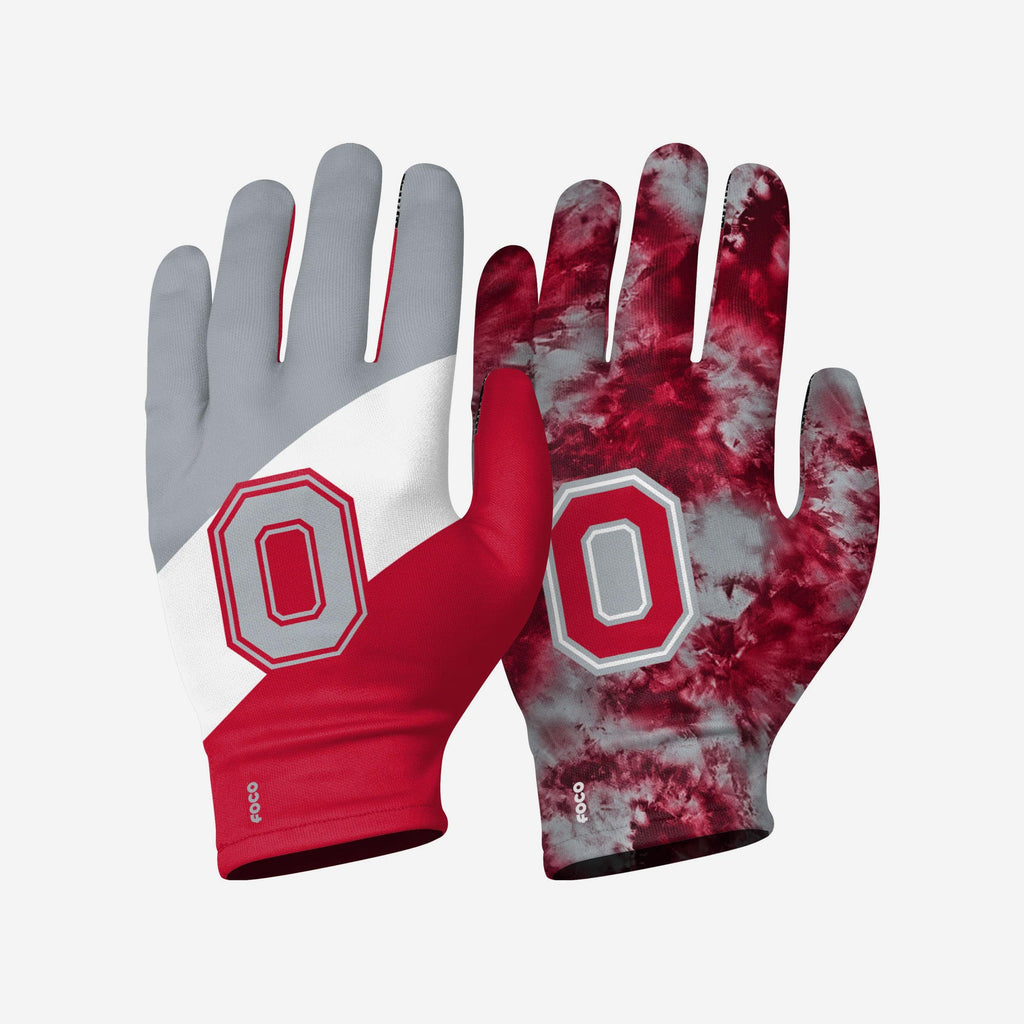 Ohio State Buckeyes 2 Pack Reusable Stretch Gloves FOCO - FOCO.com