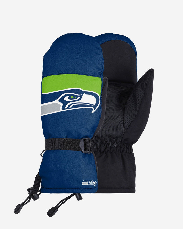 Seattle Seahawks Frozen Tundra Insulated Mittens FOCO S/M - FOCO.com