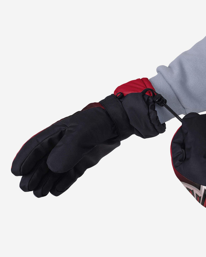 Atlanta Falcons Gradient Big Logo Insulated Gloves FOCO - FOCO.com