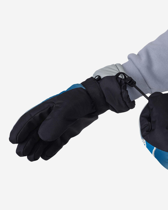 Detroit Lions Gradient Big Logo Insulated Gloves FOCO - FOCO.com