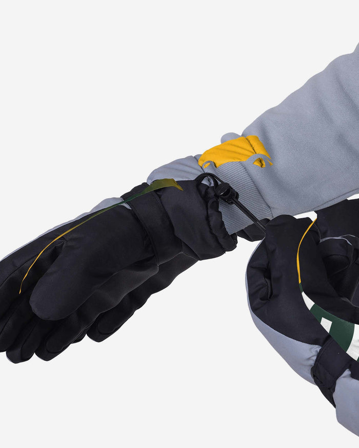 Green Bay Packers Gradient Big Logo Insulated Gloves FOCO - FOCO.com