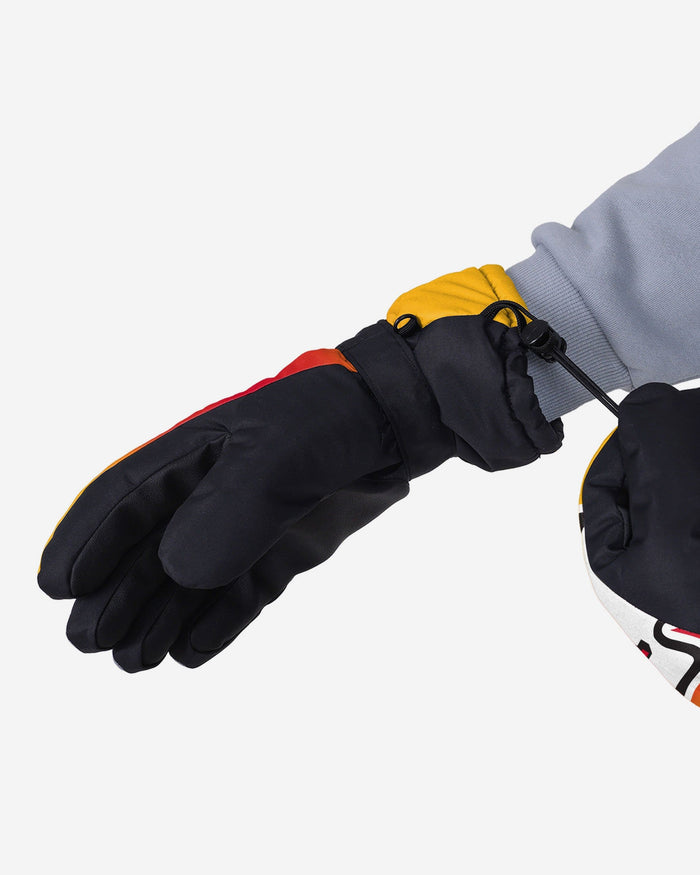 Kansas City Chiefs Gradient Big Logo Insulated Gloves FOCO - FOCO.com