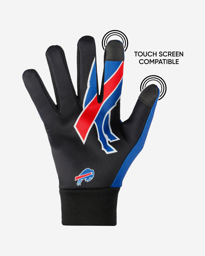 Buffalo Bills Palm Logo Texting Gloves FOCO - FOCO.com