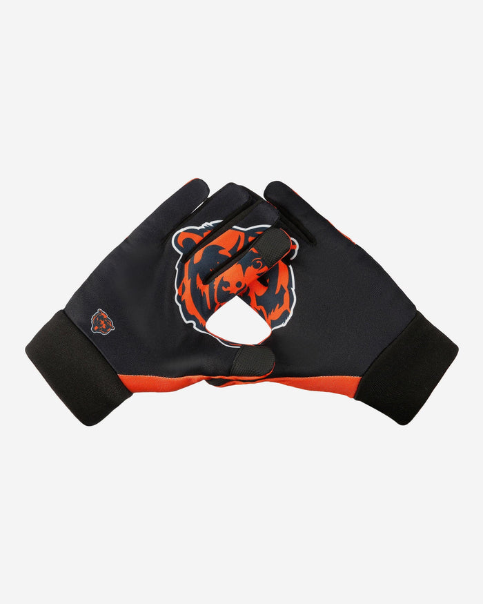 Chicago Bears Palm Logo Texting Gloves FOCO - FOCO.com