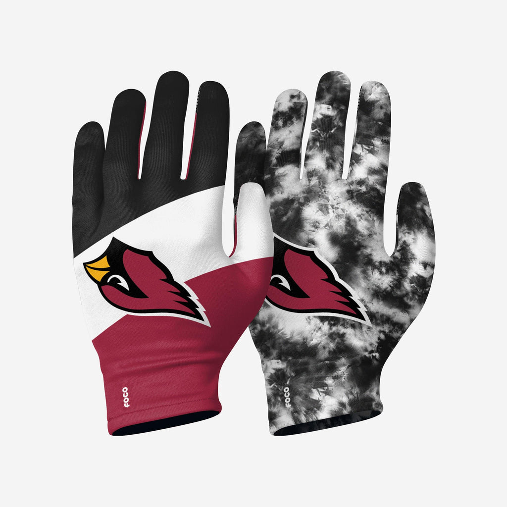 Arizona Cardinals 2 Pack Reusable Stretch Gloves FOCO S/M - FOCO.com