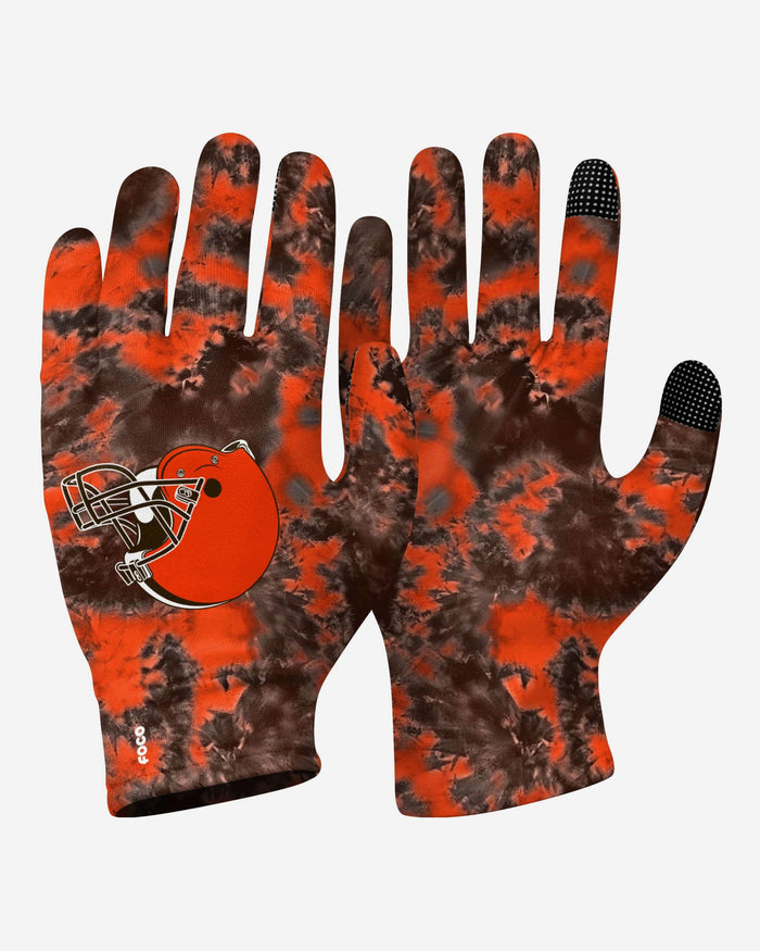 Cleveland Browns 2 Pack Reusable Stretch Gloves FOCO - FOCO.com