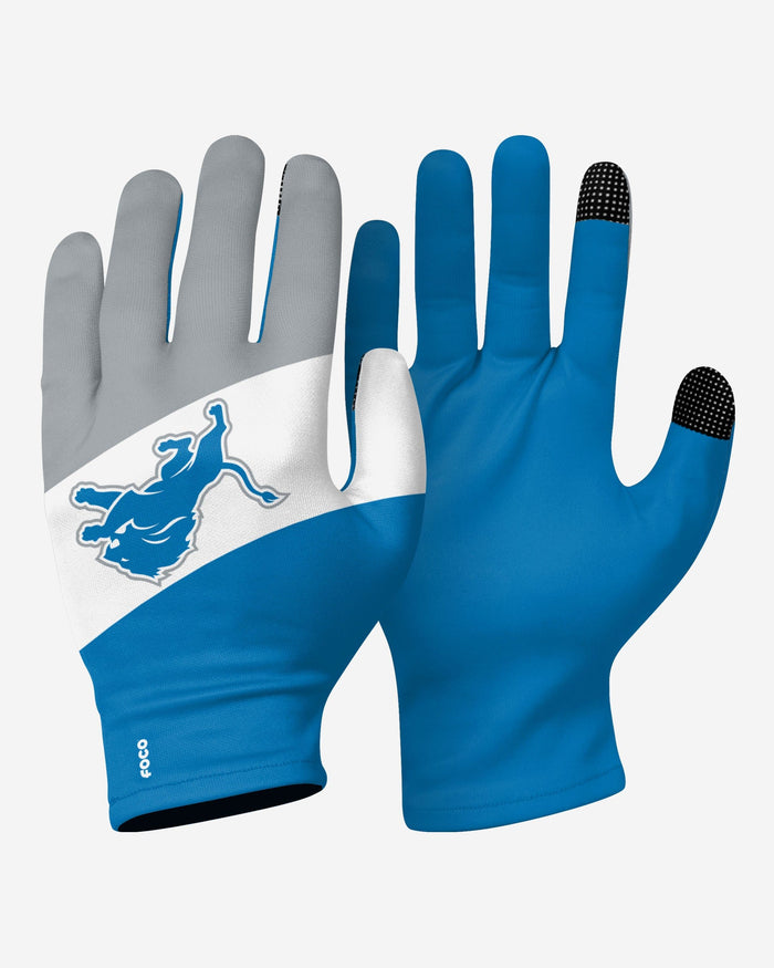 Detroit Lions 2 Pack Reusable Stretch Gloves FOCO - FOCO.com