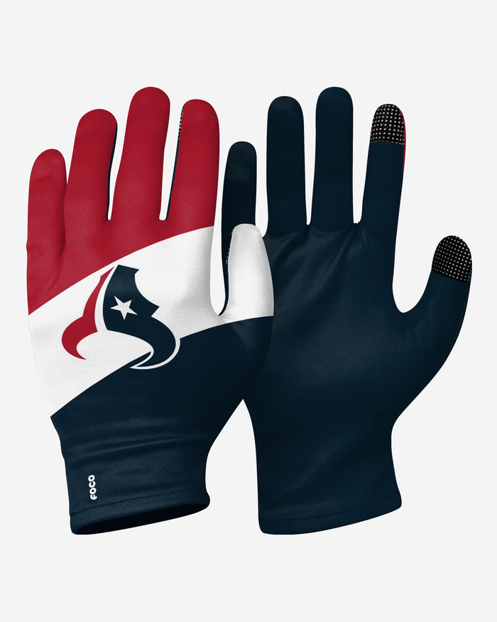 Houston Texans 2 Pack Reusable Stretch Gloves FOCO - FOCO.com