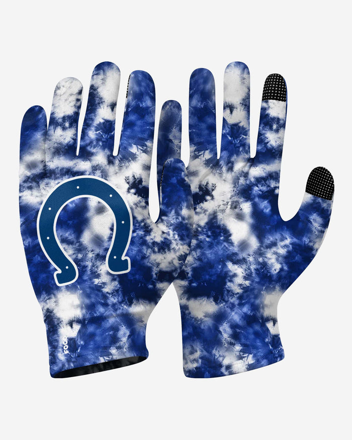 Indianapolis Colts 2 Pack Reusable Stretch Gloves FOCO - FOCO.com