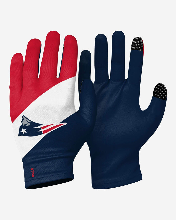 New England Patriots 2 Pack Reusable Stretch Gloves FOCO - FOCO.com