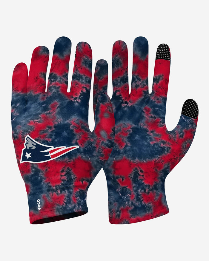 New England Patriots 2 Pack Reusable Stretch Gloves FOCO - FOCO.com