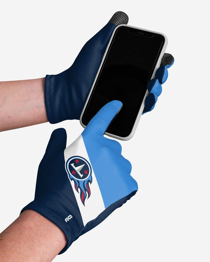 Tennessee Titans 2 Pack Reusable Stretch Gloves FOCO - FOCO.com