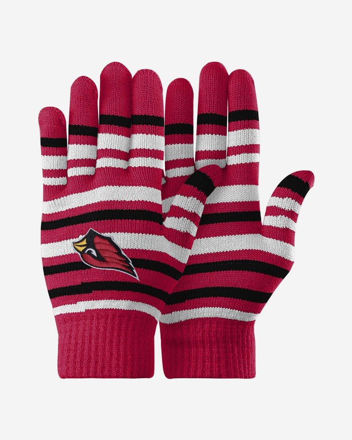 Arizona Cardinals Stripe Finger Stretch Glove FOCO - FOCO.com