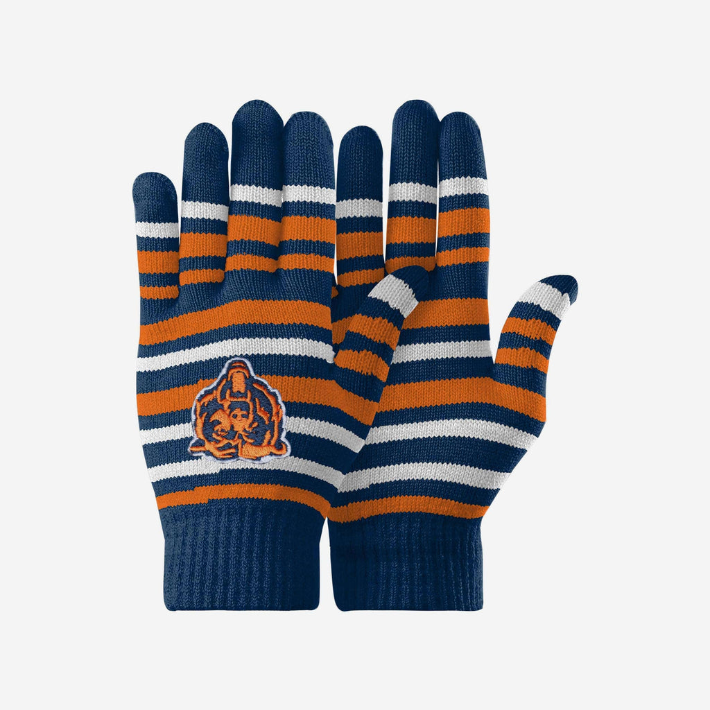 Chicago Bears Stripe Finger Stretch Glove FOCO - FOCO.com
