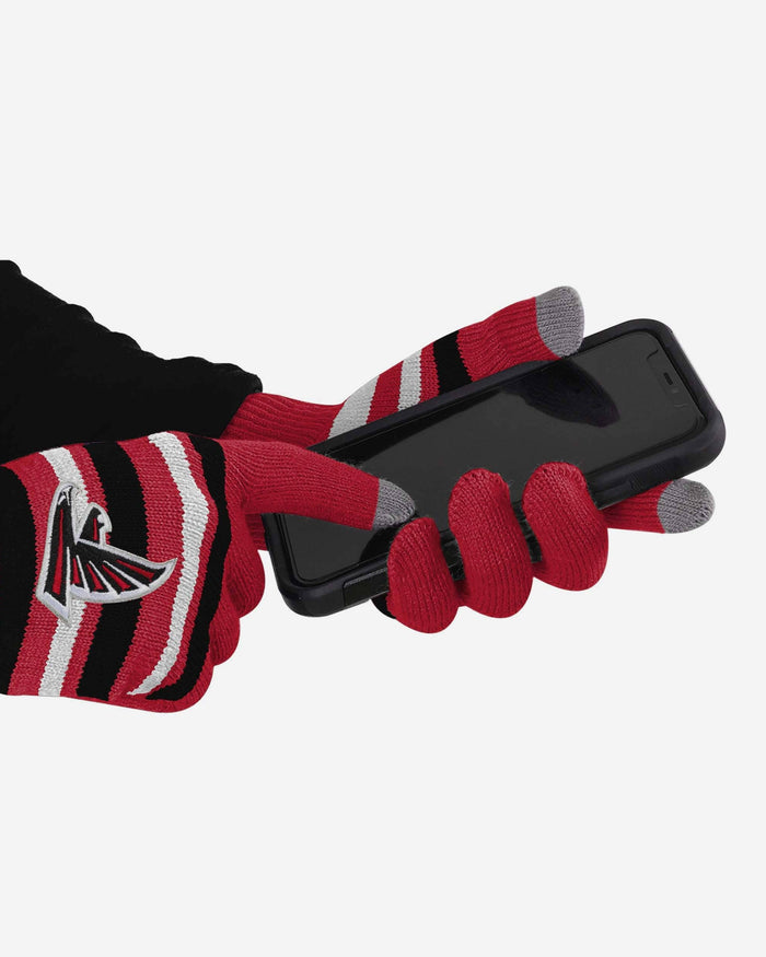 Atlanta Falcons Stretch Gloves FOCO - FOCO.com