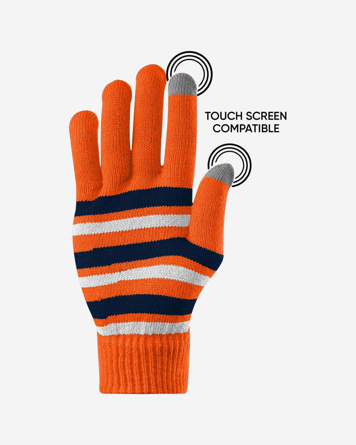Denver Broncos Stretch Gloves FOCO - FOCO.com