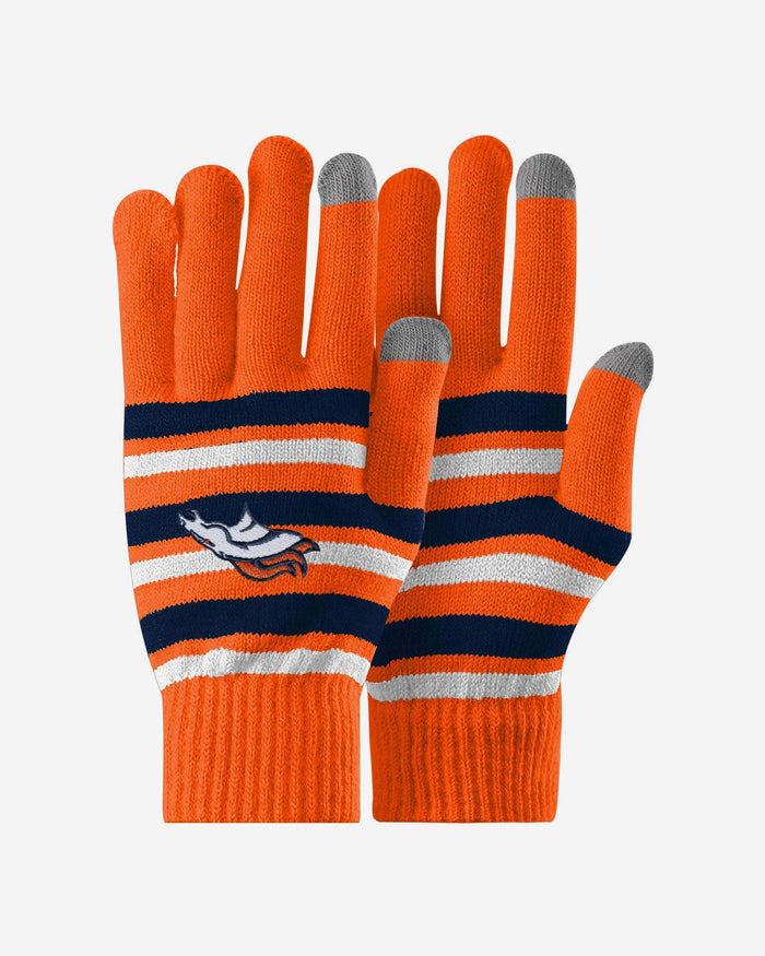 Denver Broncos Stretch Gloves FOCO - FOCO.com