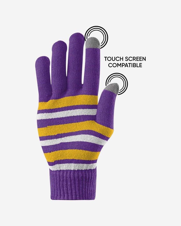 Minnesota Vikings Stretch Gloves FOCO - FOCO.com