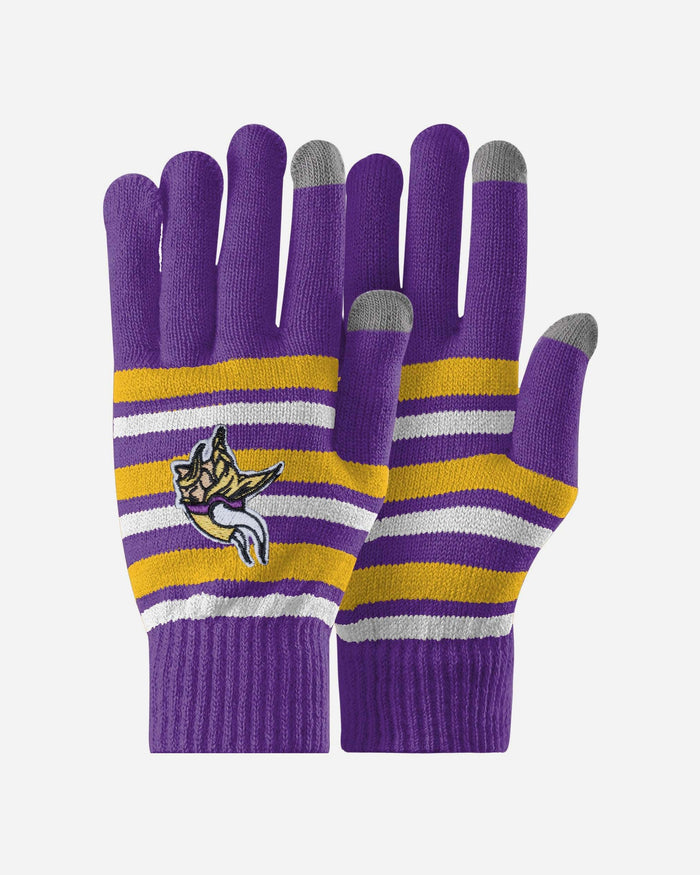 Minnesota Vikings Stretch Gloves FOCO - FOCO.com