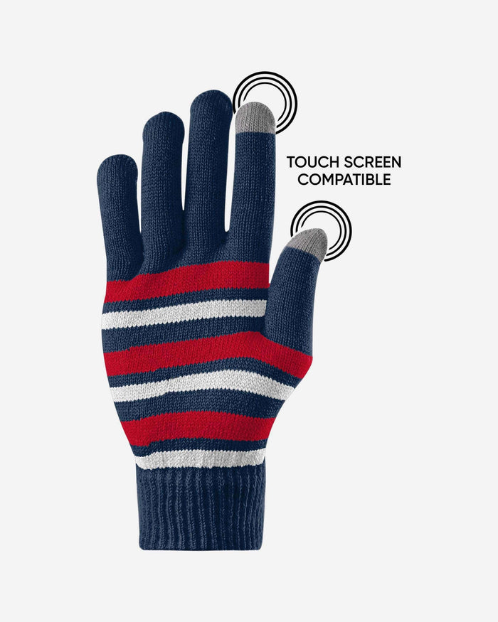 New England Patriots Stretch Gloves FOCO - FOCO.com