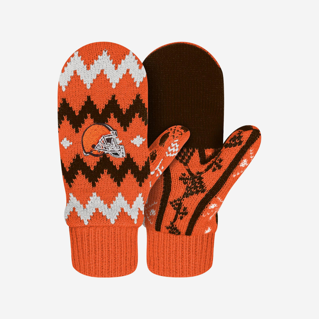 Cleveland Browns Mittens FOCO - FOCO.com