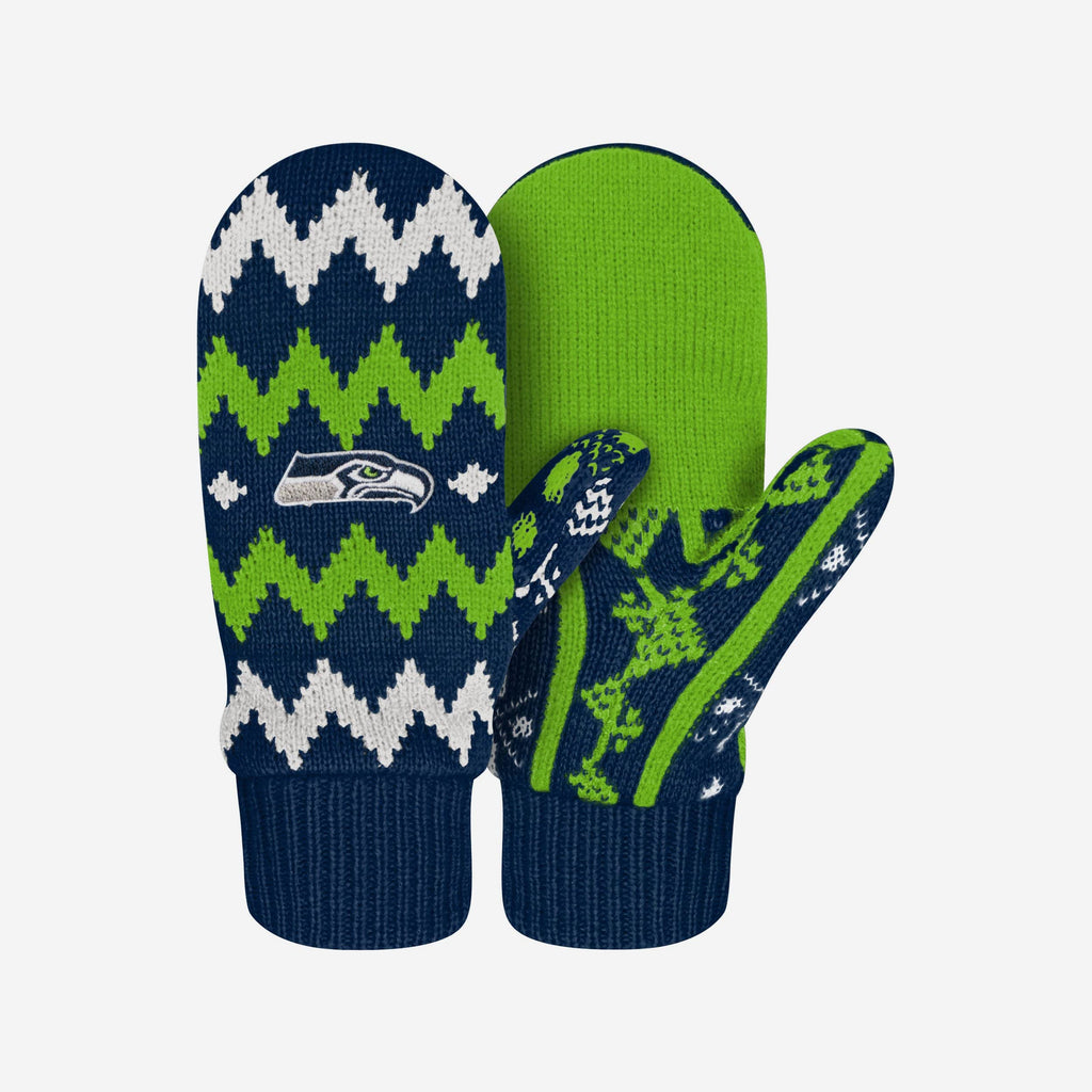 Seattle Seahawks Mittens FOCO - FOCO.com