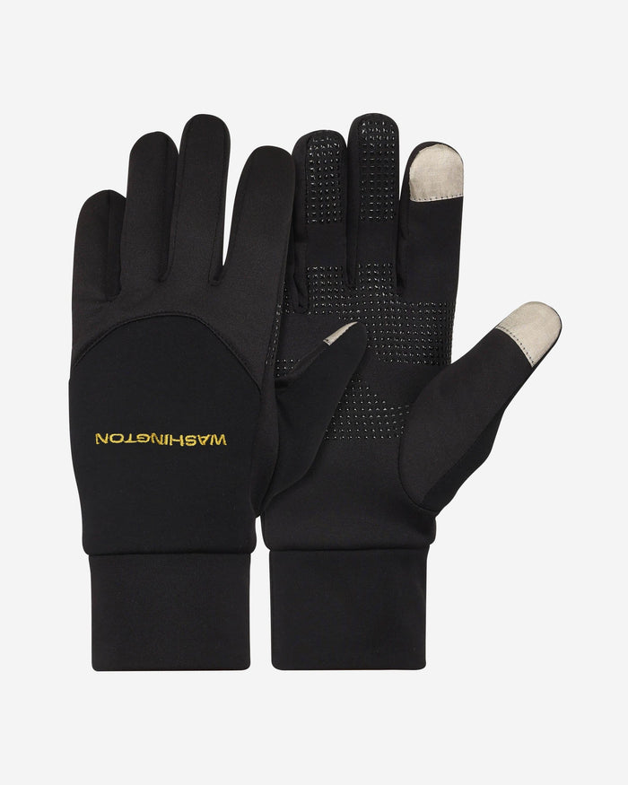 Washington Commanders Wordmark Neoprene Texting Gloves FOCO - FOCO.com