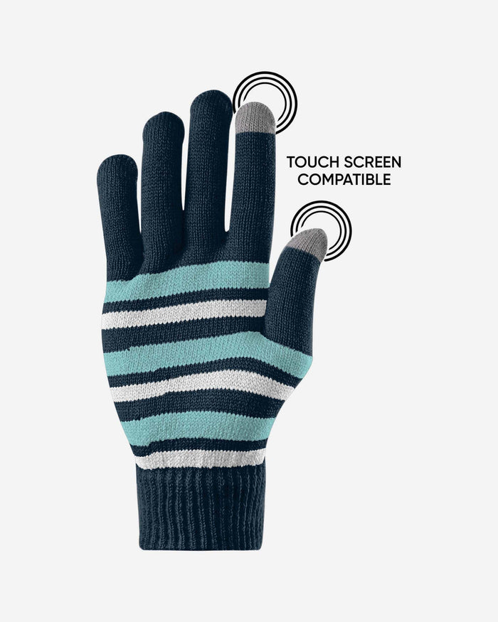 Seattle Kraken Stretch Gloves FOCO - FOCO.com