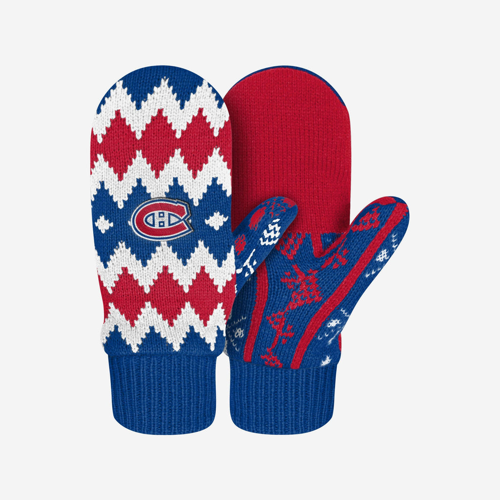 Montreal Canadiens Mittens FOCO - FOCO.com