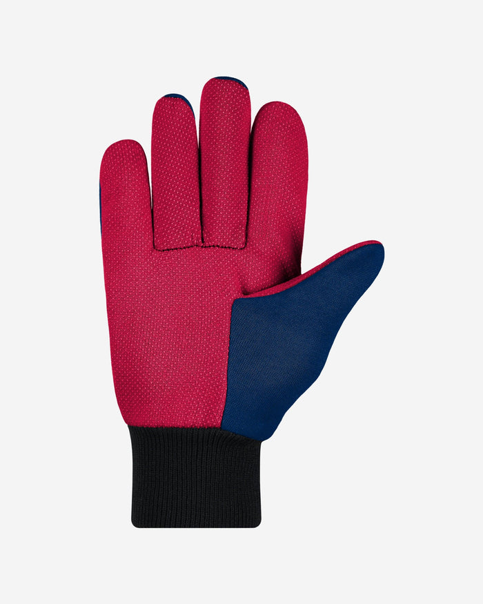 Atlanta Braves Colored Palm Utility Gloves FOCO - FOCO.com