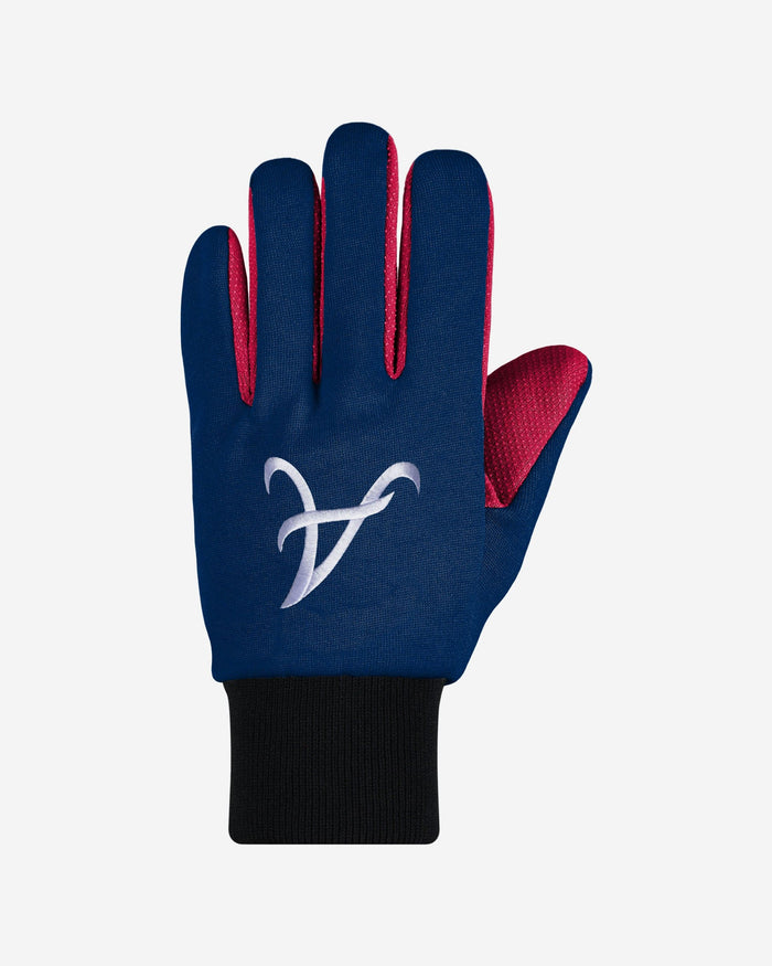 Atlanta Braves Colored Palm Utility Gloves FOCO - FOCO.com