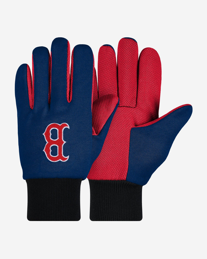 Boston Red Sox Colored Palm Utility Gloves FOCO - FOCO.com
