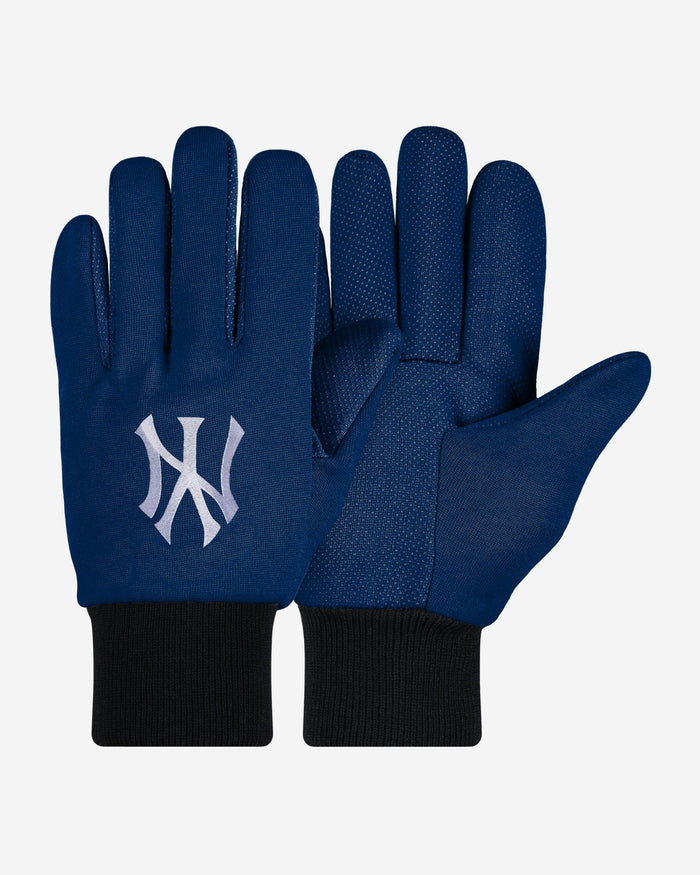 New York Yankees Colored Palm Utility Gloves FOCO - FOCO.com