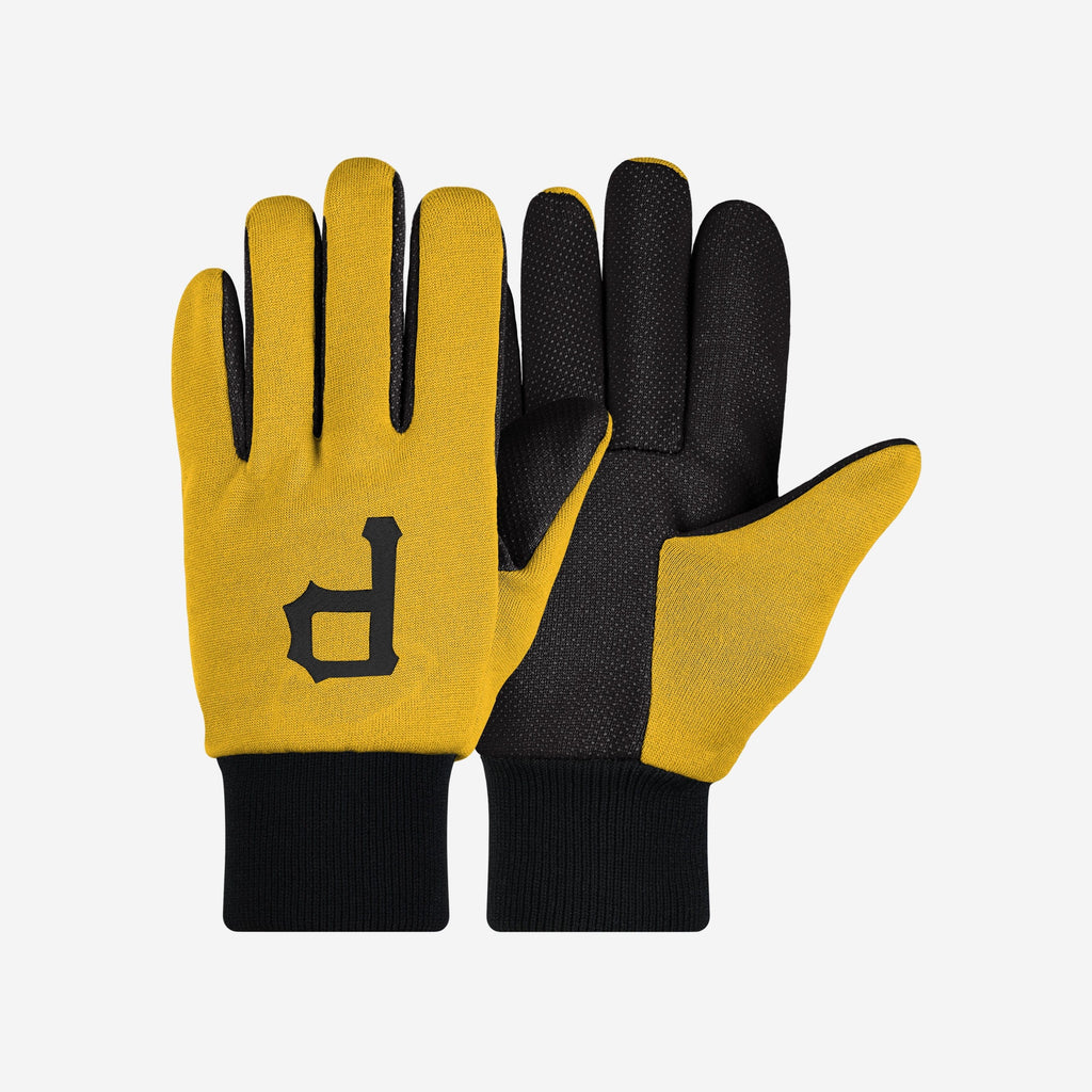 Pittsburgh Pirates Colored Palm Utility Gloves FOCO - FOCO.com
